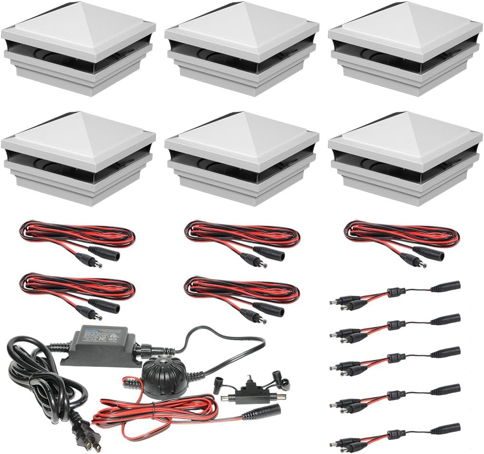 Weatherables Haven 4x4 Post Cap Lights Durable Low Voltage Post