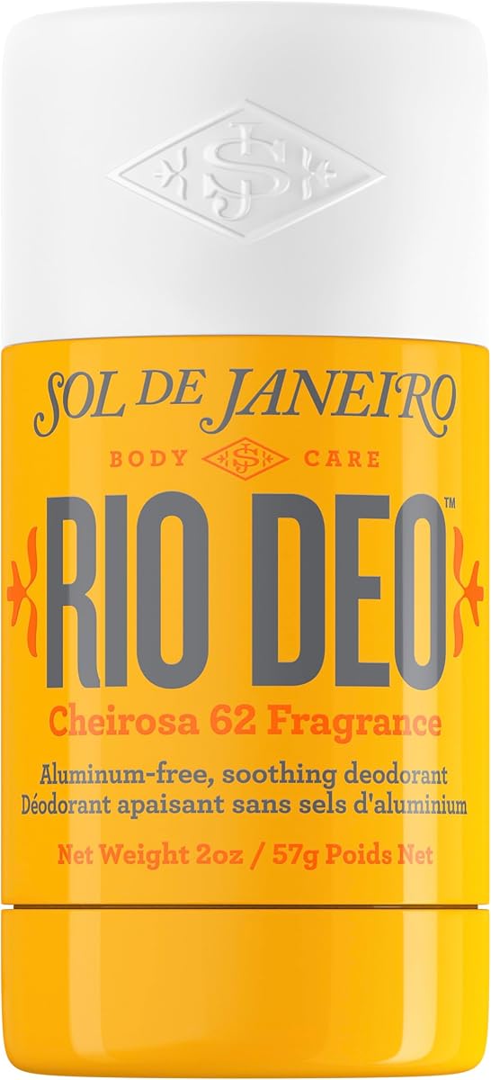 Rio Deo - Desodorante recargable sin aluminio | Sin aluminio, sin bicarbonato de sodio, previene el olor, calma e hidrata, exfolia suavemente, unifica el tono de la piel