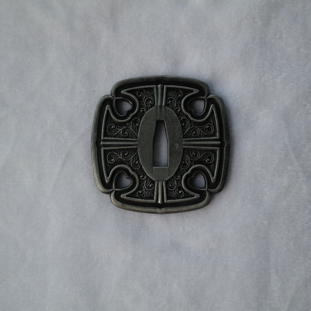 Japanese Samurai Sword Koshirae – Tsuba Alloy 020-029