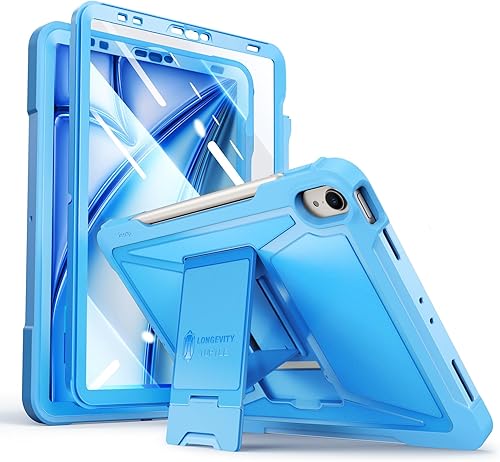 ZtotopCase Funda para iPad de 10,8 pulgadas 2020, protector de pantalla integrado, doble capa a prueba de golpes, funda protectora completa con