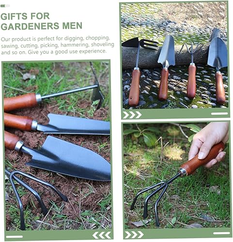 Miniatura 9 de 1Set Garden Tool Durable Handheld Shovels for Digging Troweling Raking for Home Gardening Camping and Outdoor Activities