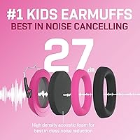 Vista 143 de Vanderfields Kids Ear Protection Earmuffs - Noise Cancelling Headphones for Kids, Autism, Toddler, Children