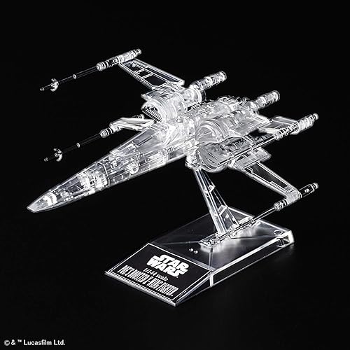 Miniatura 13 de Bandai Hobby - Star Wars - Juego de vehículos transparentes The Last Jedi, kit de modelo Bandai Spirits VM