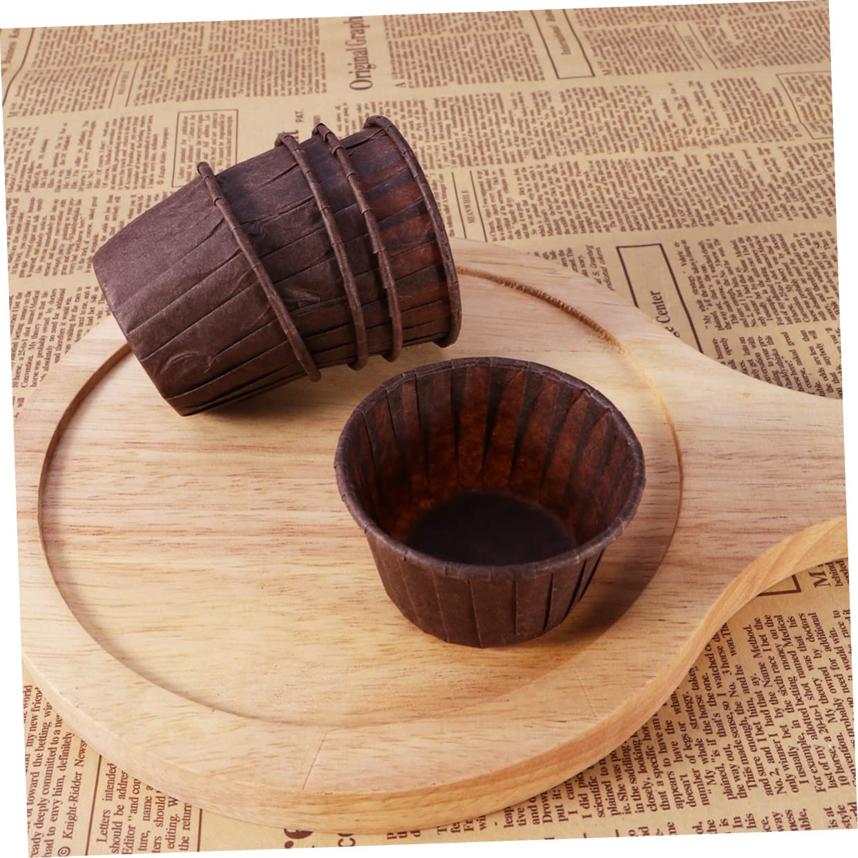 200 Pièces cuisine accessoires accessoire cuisine panier pain chocolates moules à muffins en papier revêtement de petit gâteau sertissage Doublure coupe de gâteau gobelet en carton