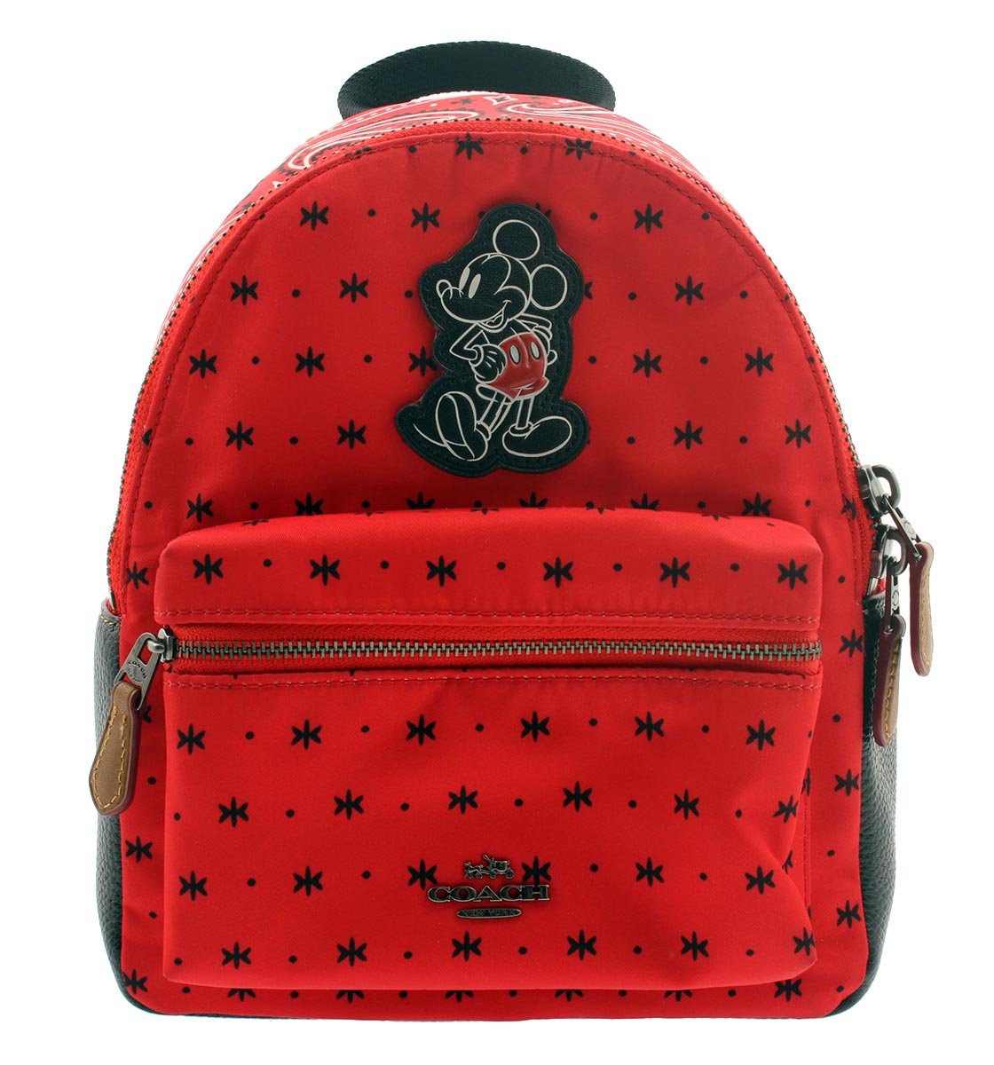 Coach F59831 Mini Charlie Backpack In Prairie Bandana Print  display picture 2