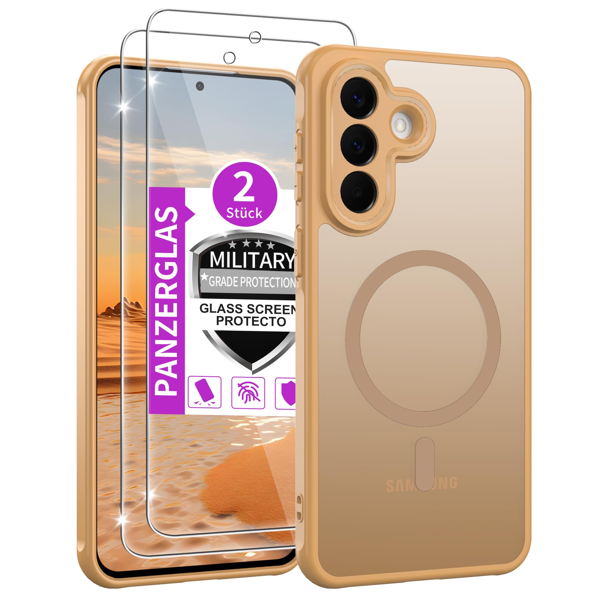 Jshru für Samsung Galaxy A15/A16/A56 5G/A17 /A26/A36/A37/A57 Hülle