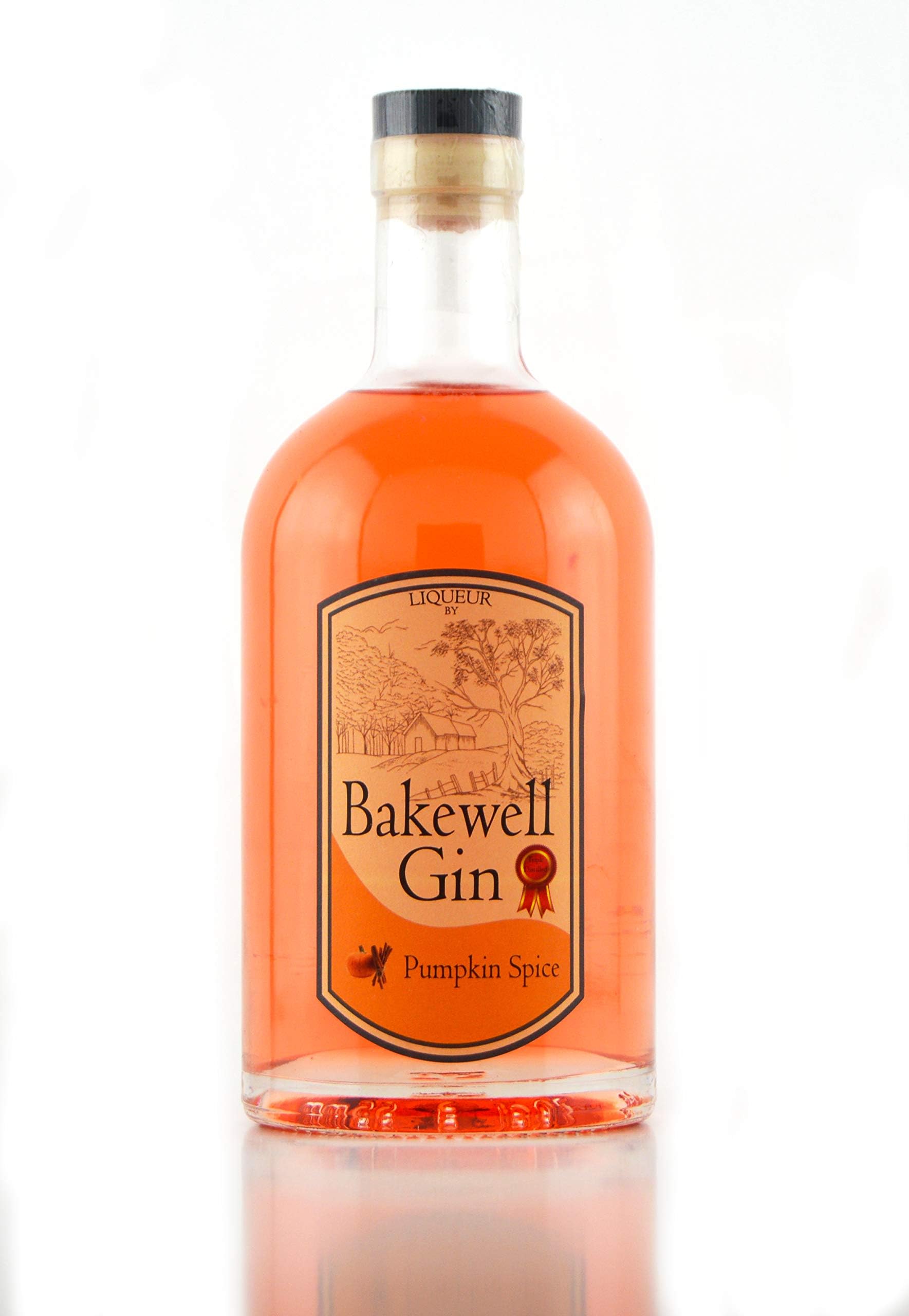 The Handmade Gin Company - Premium Pumpkin Spice Gin Liqueur - 20% ABV - Made in Britain - Juniper, Cardamom & Coriander Notes - 70cl Bottle