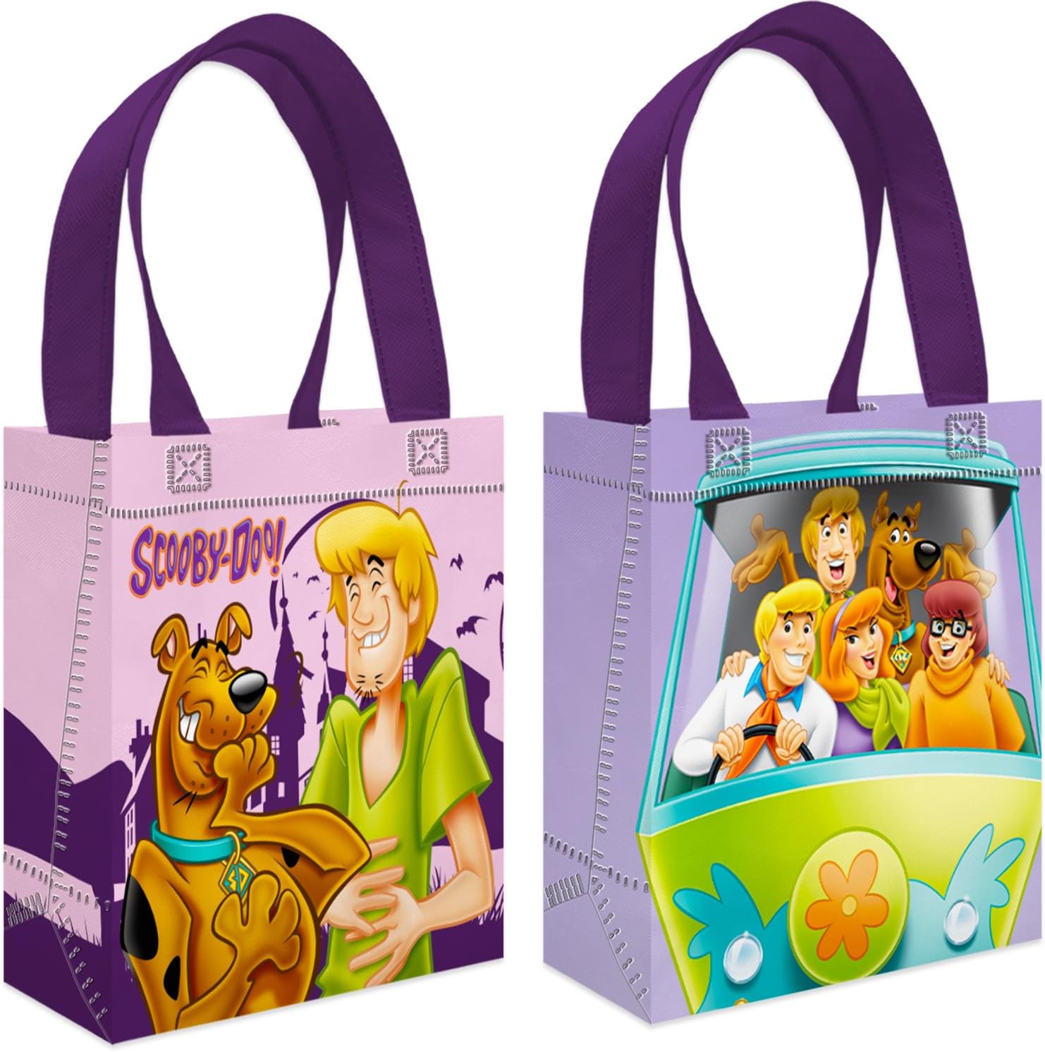 Scooby Doo Party Favor Bags for Kids Birthday 12 Pack Bundle image 2