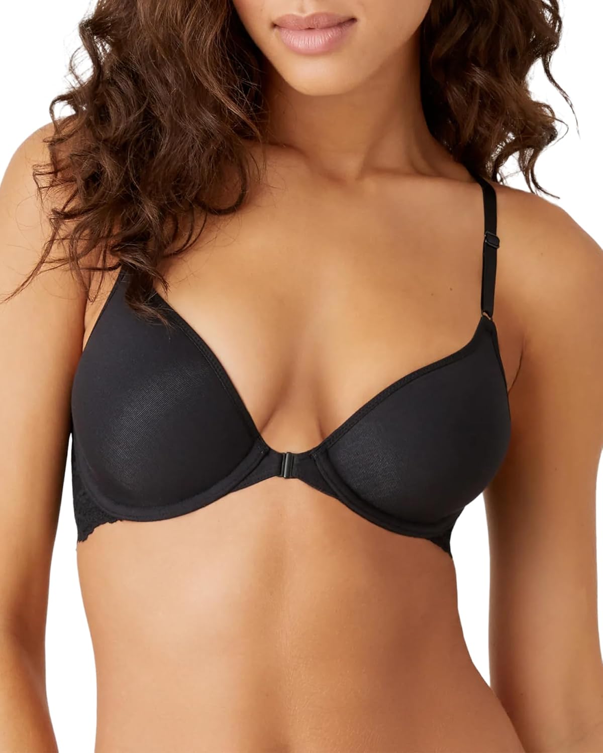 b.tempt'd by Wacoal Women's Inspired Eyelet Lightly Padded Front Close Racerback T-Shirt Bra, 953219