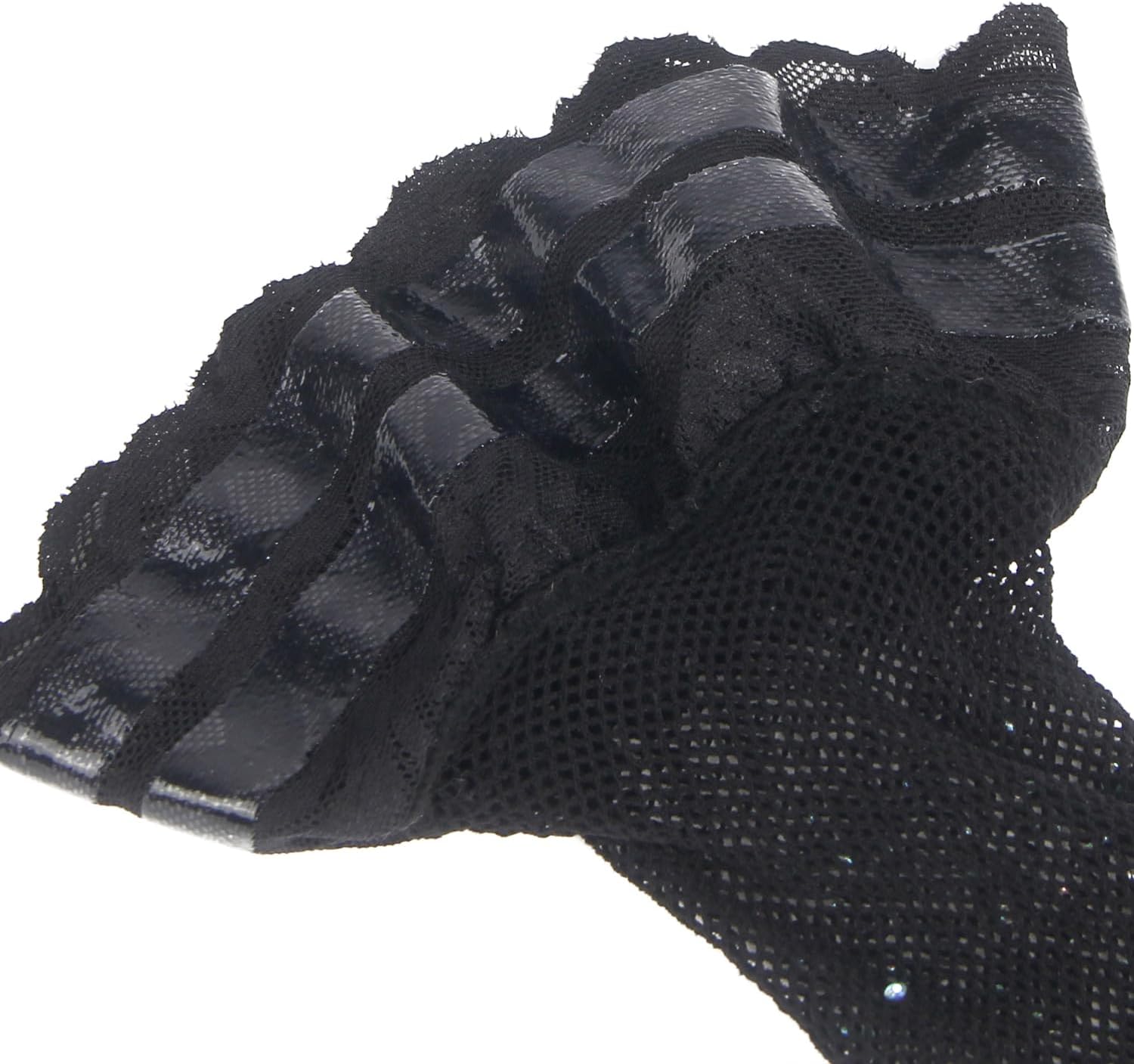 ohyeah Womens Tights Fishnet Stockings Silicone Lace Top Thigh Highs Stockings for Women Sheer Sexy Hosiery Knee Over Socks - Image 6