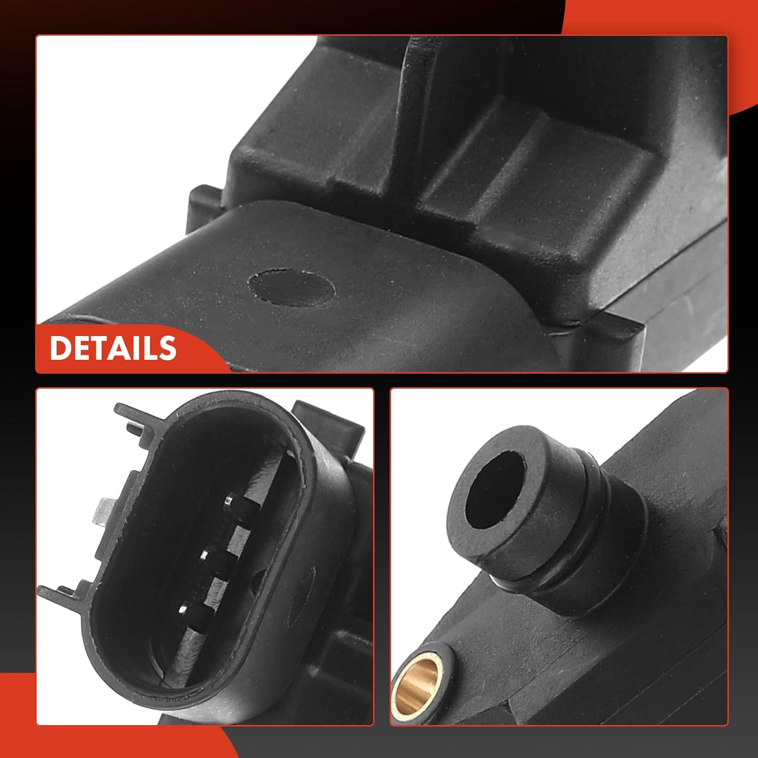 A-Premium Manifold Pressure Sensor Compatible with Chrysler Pacifica PT Cruiser Sebring 2003-2006 Voyager Dodge Caravan Neon Stratus