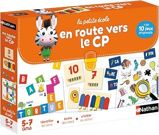 Nathan – Ab dem CP! – Lernspiel für mehr als 10 Spiele zur Vorbereitung auf den CP von 5 bis 7 Jahren.