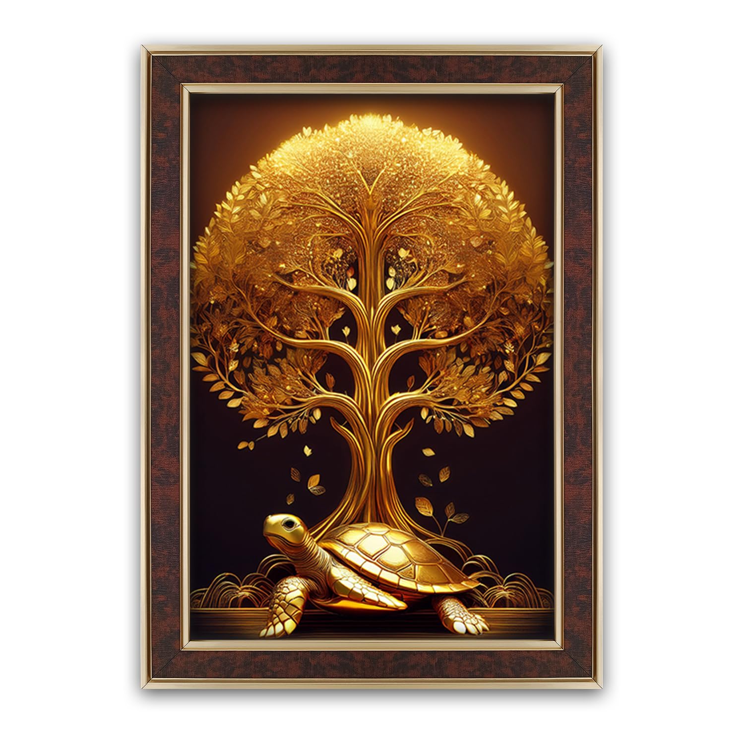 Vastu Money Tree Wall Painting - Bring Good Fortune -17