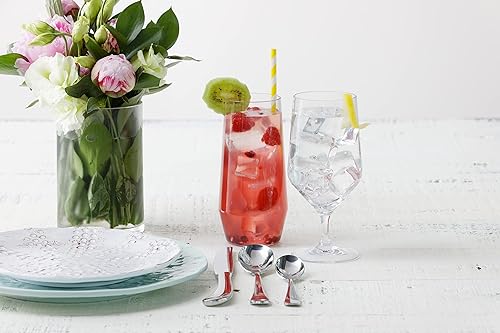 Miniatura 5 de Fortessa Sole - Juego de 6 vasos de plástico de copoliéster de alta calidad, resistentes a las roturas, sin BPA, para exteriores, vidrio multiusos,