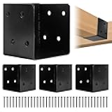 Rasugarlary Deck Railing Brackets Connectors for 4