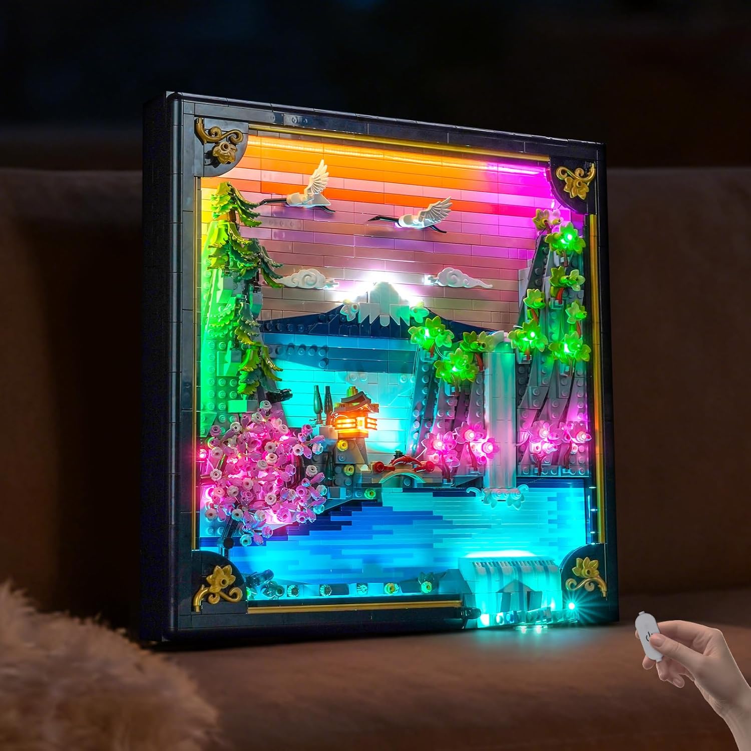 LED Lighting Compatible with Lego 31218 Japanese Cherry Blossom Landscape - JUST Lights,Light Kit Compatible with Lego Art 31218,NOT Included The Model