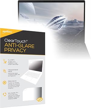 BoxWave Screen Protector Compatible with ASUS ROG Flow Z13 2025 13.4 in - ClearTouch Anti-Glare Privacy 2-Pack, Privacy Screen Protector Flexible Film Anti-Glare