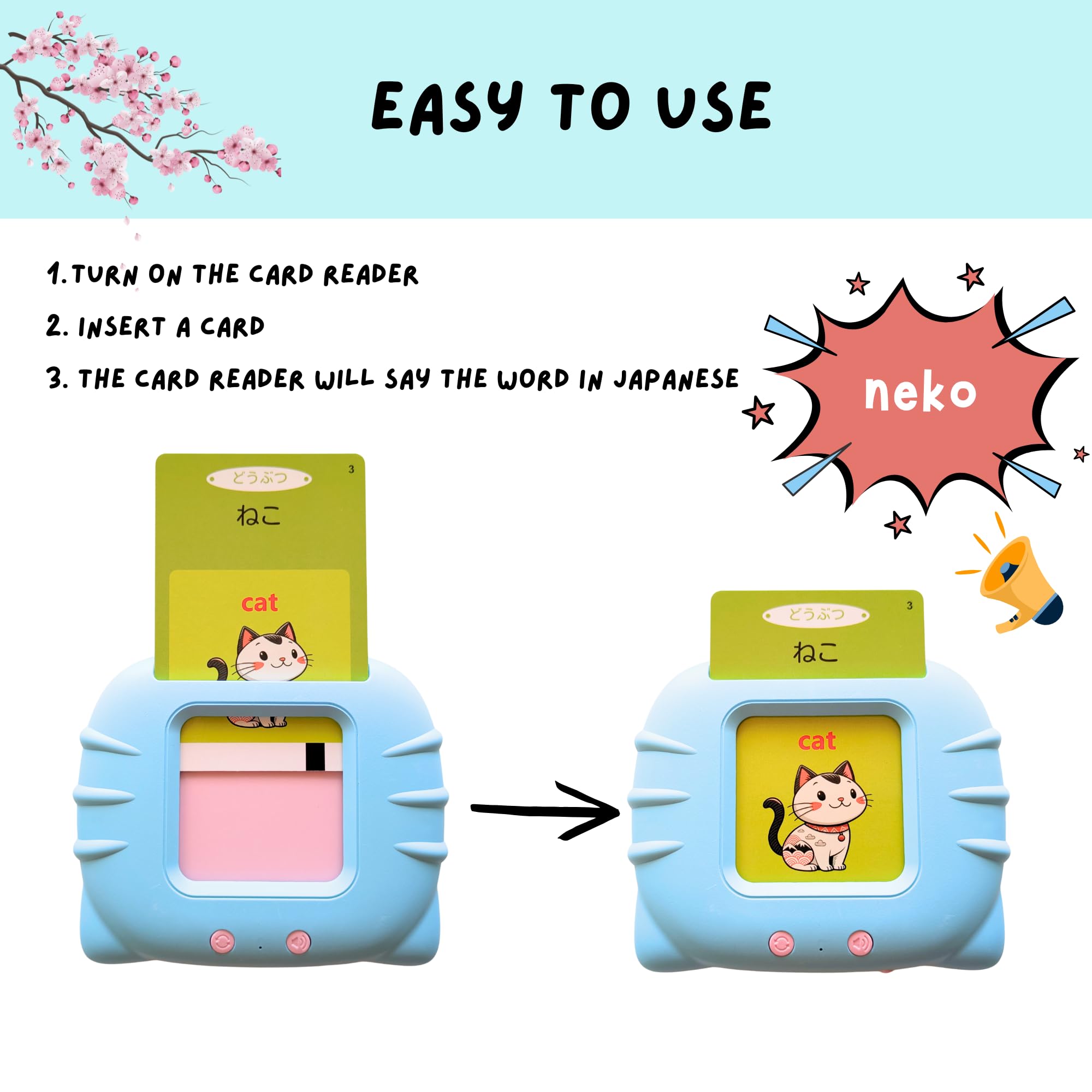 Amazon.com: The Original Japanese Talking Flashcards for Kids