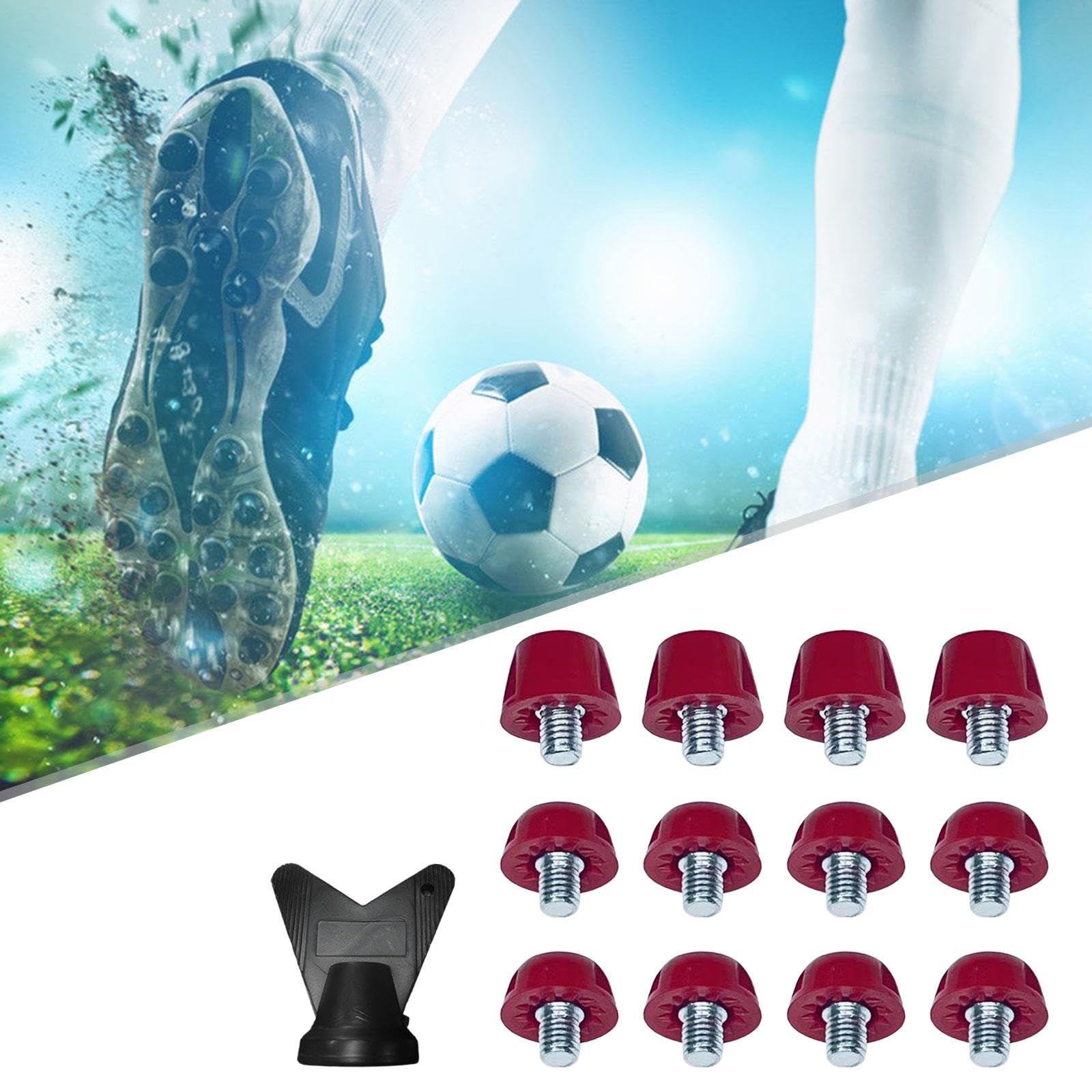 harayaa 12x pointes de remplacement crampons de Rugby crampons de bottes de football chaussures de piste accessoires pour l'entraînement