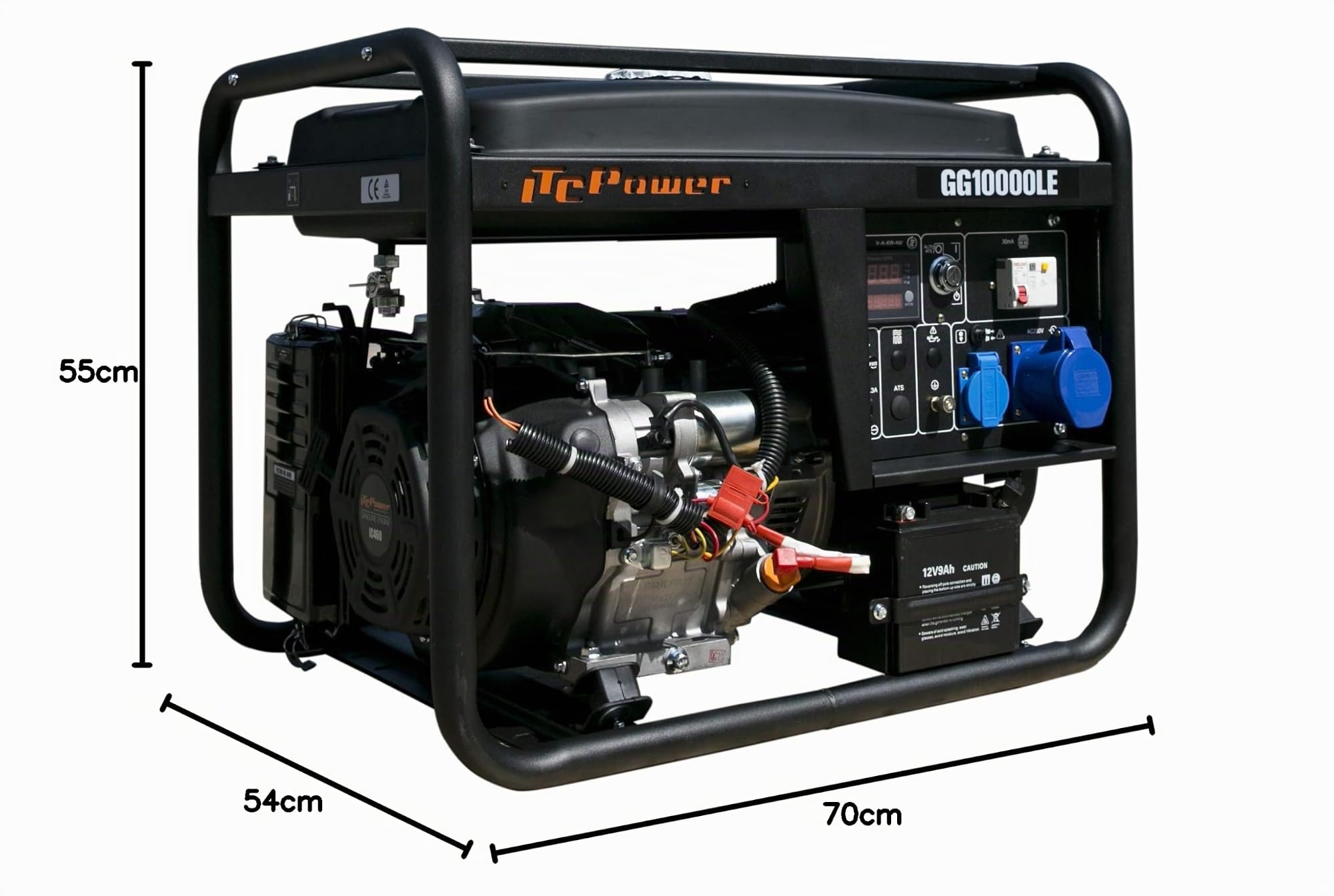 ITCPower GG10000LE Generador Gasolina