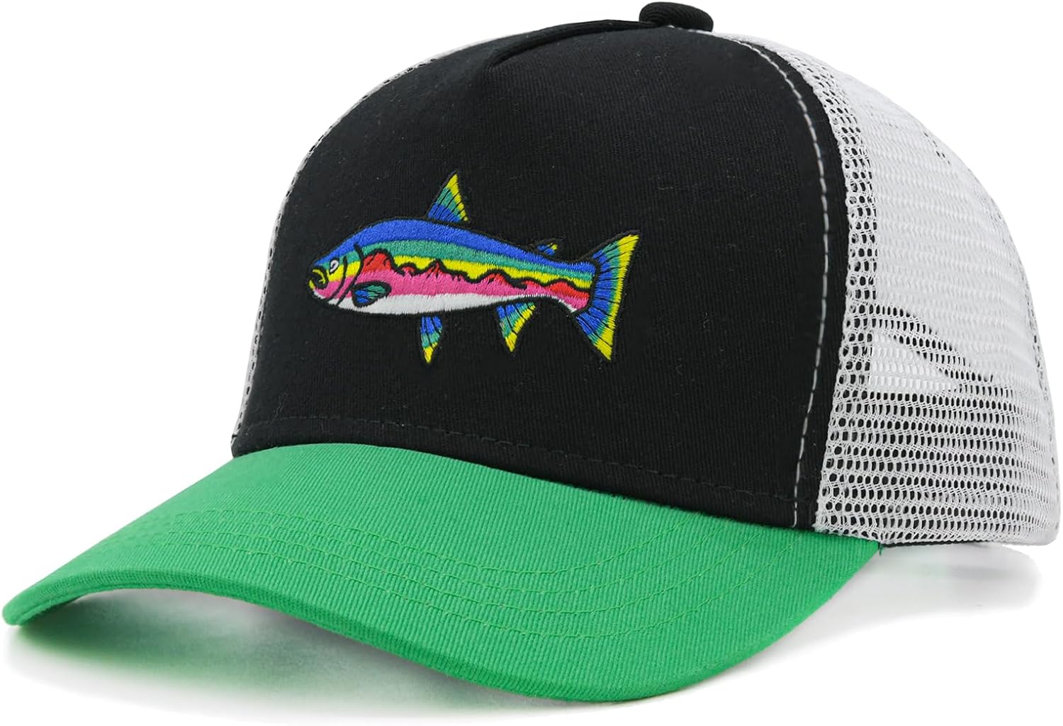 Toddler Trucker Hat for Boys Girls, Adjustable Mesh Back Cap for Kids Ages 2-6 - Image 2