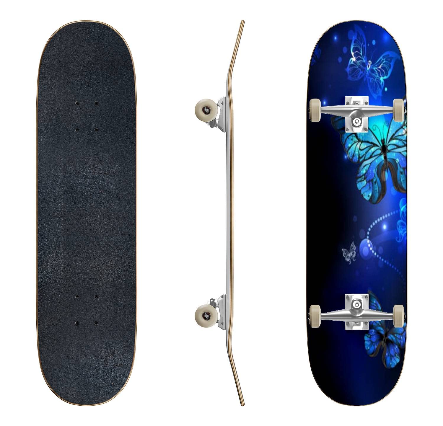希少！NITRAID dope forest SKATEBOARDS Amazon.com : EFTOWEL Skateboards No Fear Slogan Text with