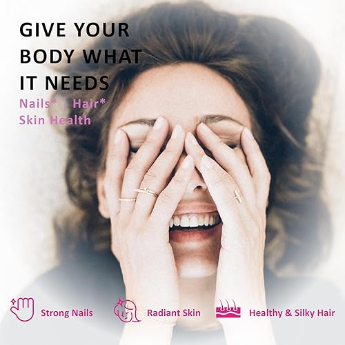 Miniatura 6 de Gomitas de péptidos de colágeno múltiple, sin azúcar, hidrolizadas, 5000 mg de proteína, tipo I, II, III, V, X, con biotina, ácido hialurónico,