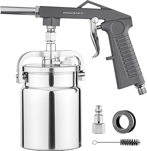 InoKraft Undercoating Spray Gun, for Truck Bed Liner Coating, Rubberized Undercoat, Rust Proofing (Basic Model)
