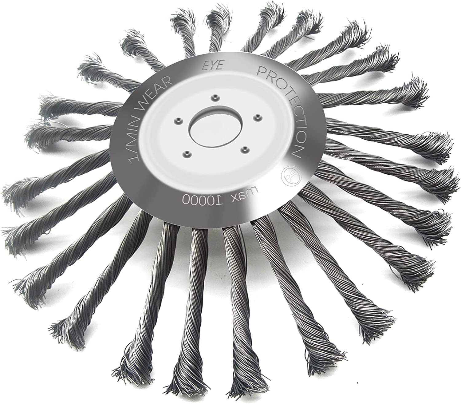 Stahldraht-Trimmerkopf 230mm - 6 Stück Für Gas-Freischneider