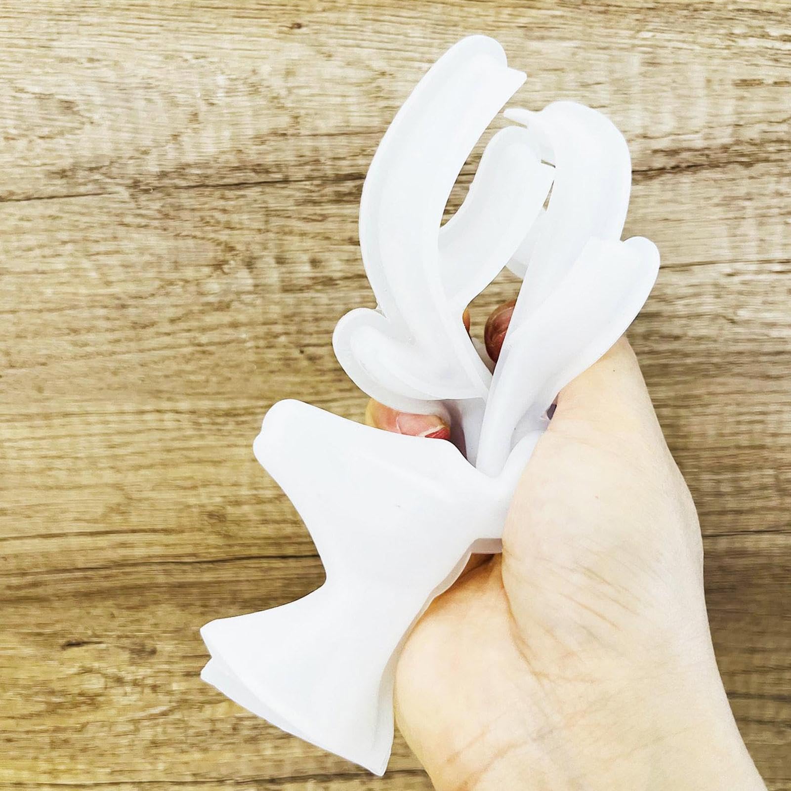 Moules En Silicone Cerf - Lot De 2 - Pour Résine Époxy, Bougies, Artisanat DIY - Forme Animale Détaillée