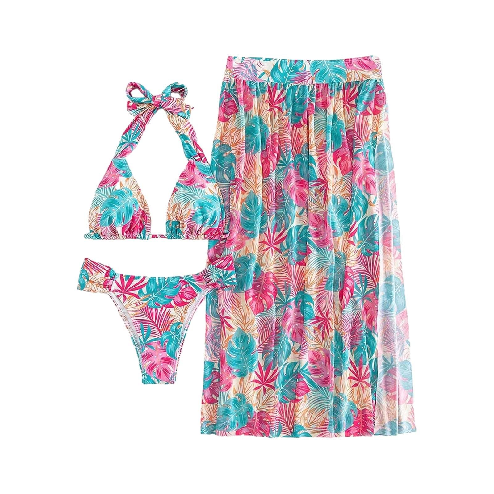 Genérico Menstrual Mujer BañO Flujo Abundante Bikini Trajes de baño de Piezas Traje de baño para Mujer Traje de baño Estampado Falda de Traje de baño de Bikini BañAdores Dé Mujer Trajes De