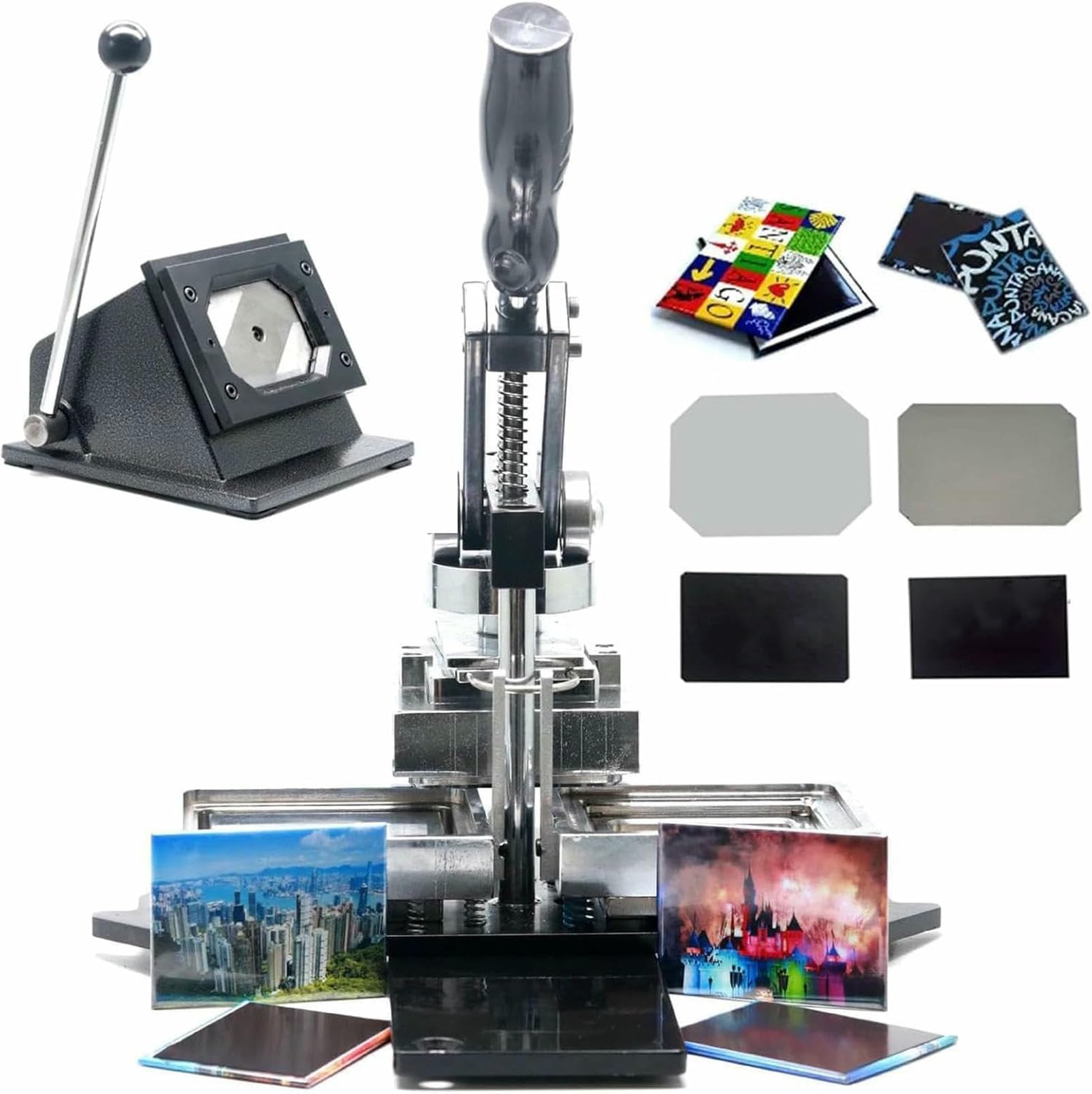 Macchina fotografica magnetica per artigianato fai da te, include 100 set di forniture per decorare frigoriferi su superfici in ferro, facile da usare, ideale per progetti creativi di casa e ufficio