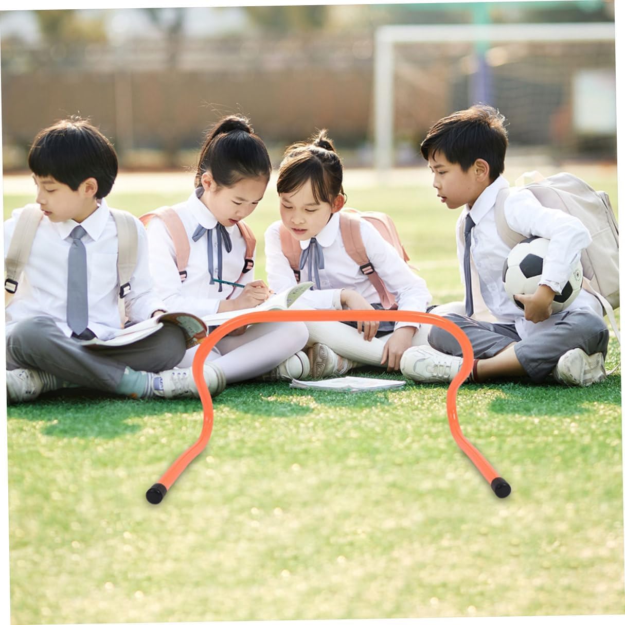3pcs Plastic Sports Training Hurdles for Soccer Football Agility Speed Drills, 15cm Height Training Accessories for Youth and Outdoor Practice