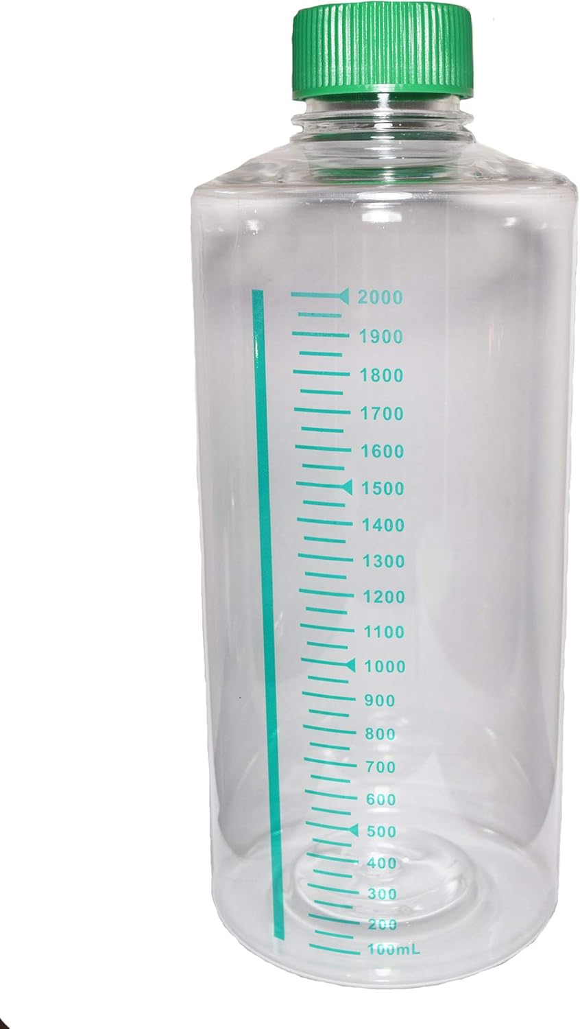 2 Liter Culture Roller Bottle, Treated Non-vented, Sterile (6/case)