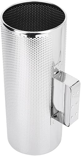 Guiro profesional de acero inoxidable con herramienta de entrenamiento musical raspador para bandas, concierto, rendimiento escénico - plata