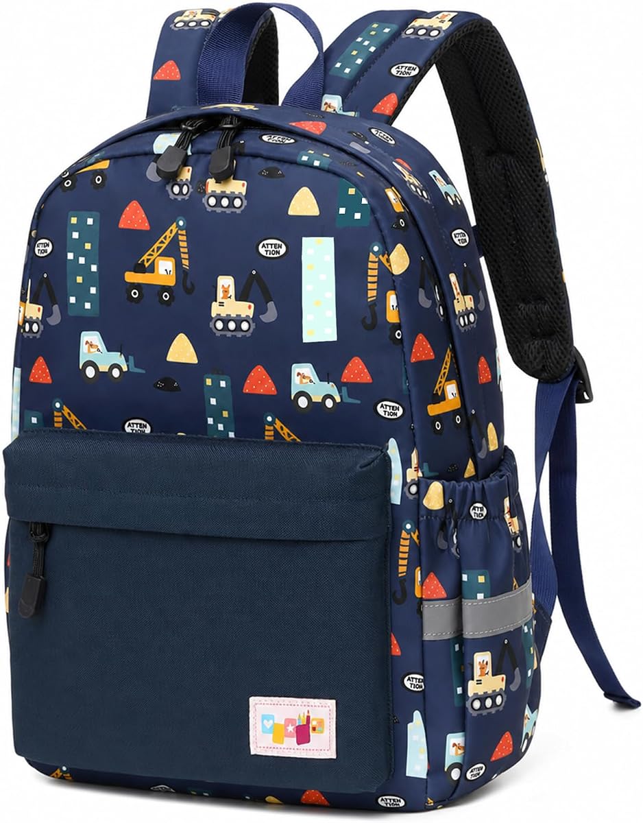 Toddler Backpack, Kids Backpack for Boys and Girls with Chest Strap