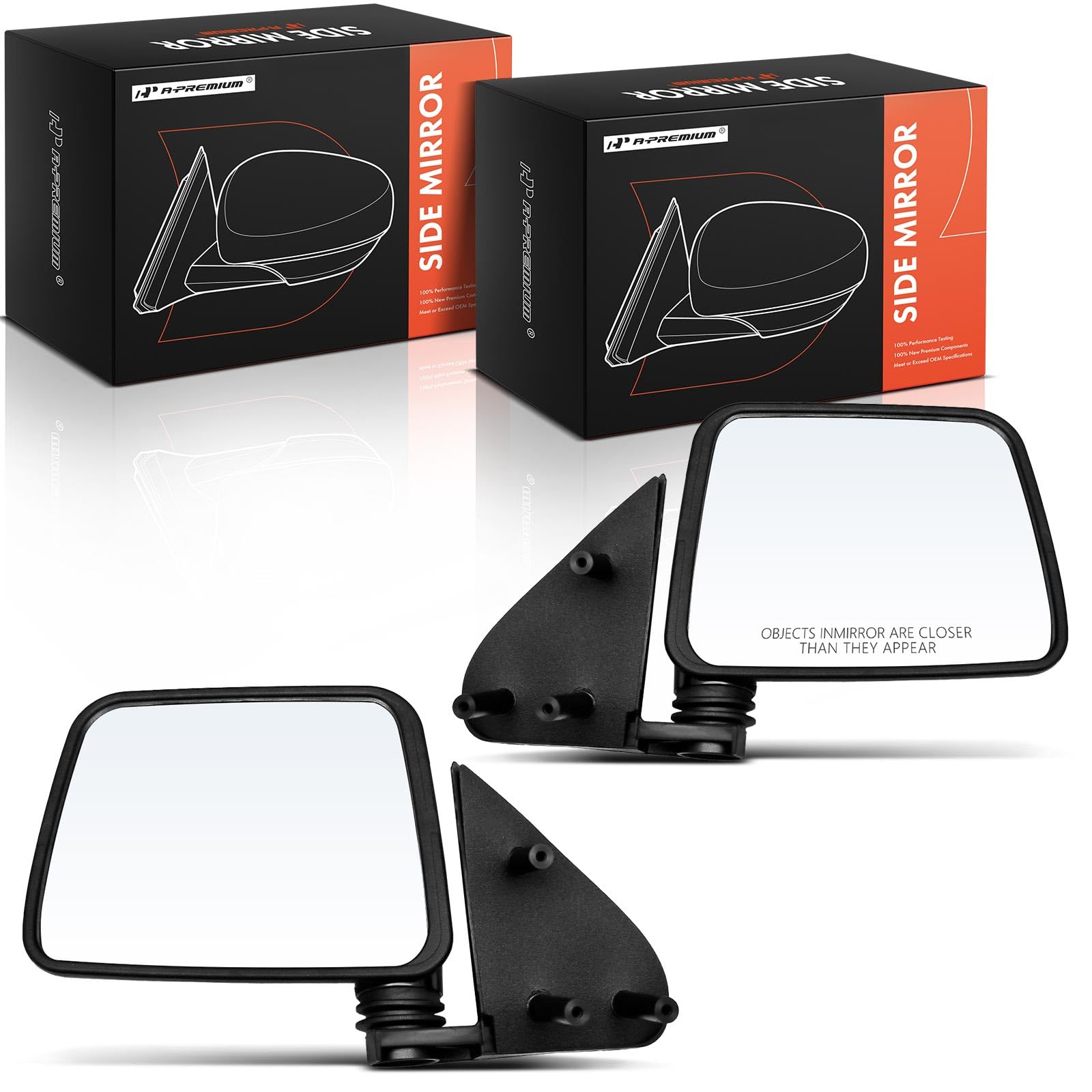 Set of 2 Mirrors Driver & Passenger Side Heated Left Right for Avalon