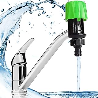 Kitchen Tap Hose Connector, Universal Hose Tap Connector, Hose Tap Connector Kitchen Sink, Mixer Tap Hose Connector, Hose Adapter for Kitchen Tap, Hose Pipe Tap Attachment, Tap Connector for Hose Pipe