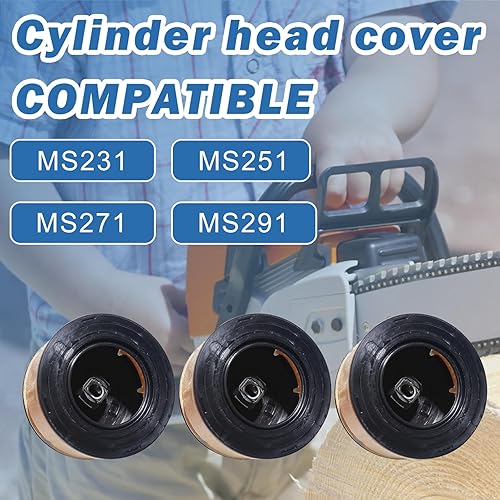 Miniatura 2 de AUMEL Kit de filtro de aire 3 piezas para motosierra Stihl MS231 MS251 MS271 MS291 MS311 MS391 Reemplazar 1141 120 1600.