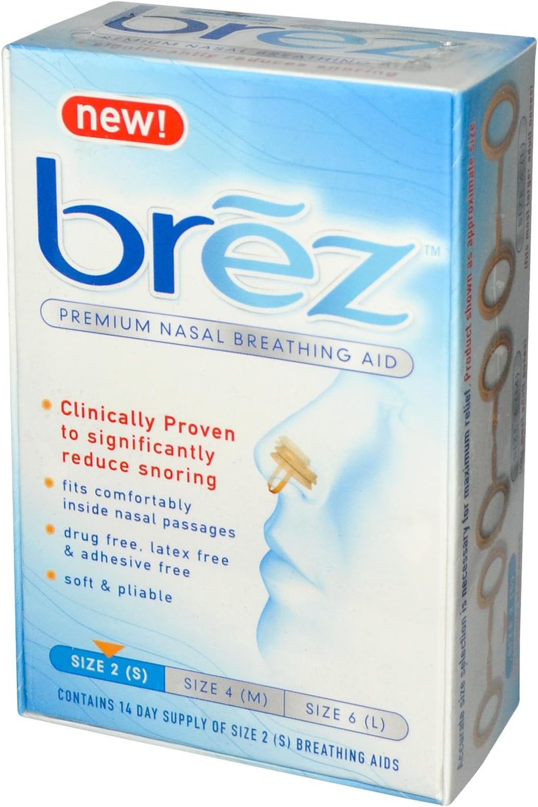 Brez Premium Nasal Breathing Aid (S)