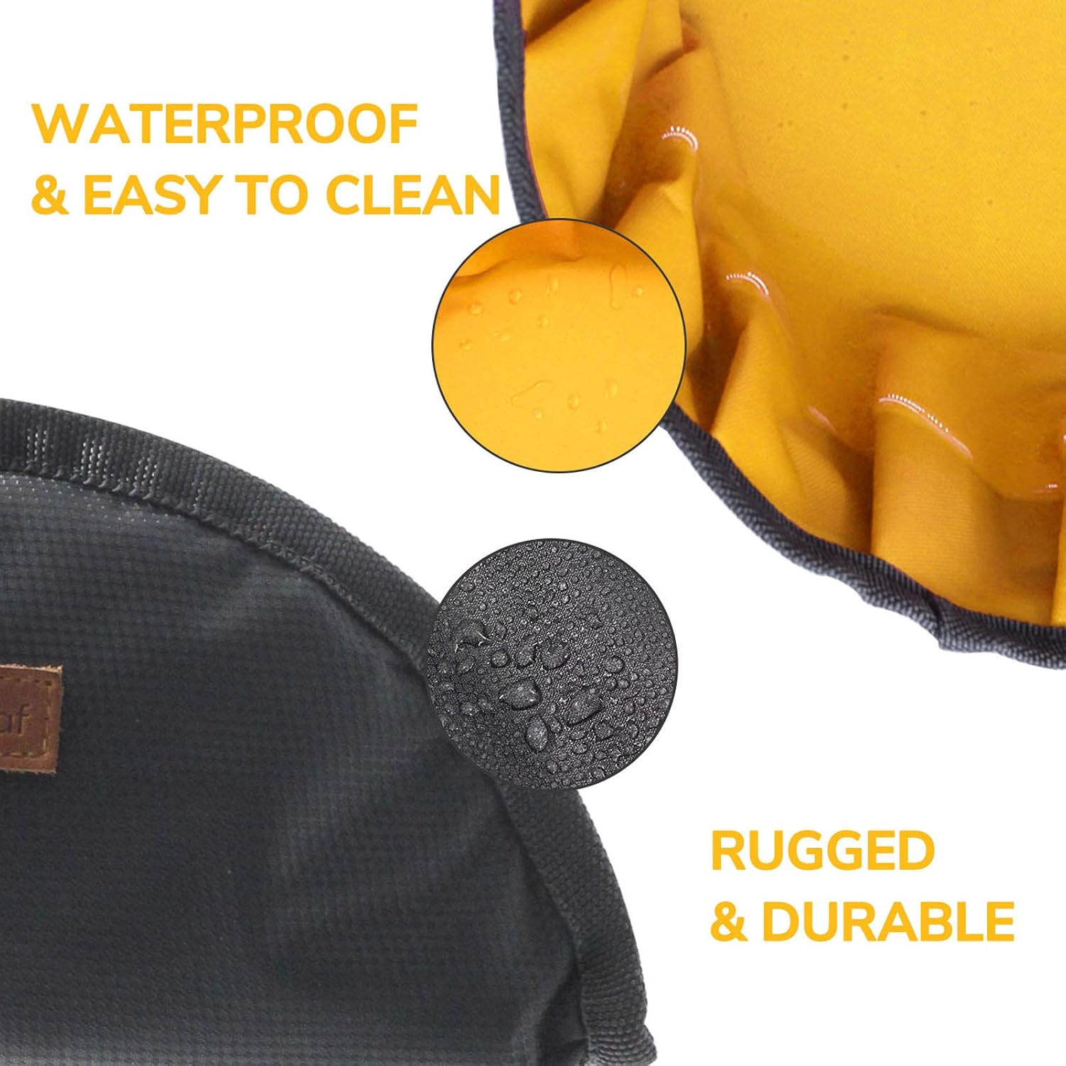 LumoLeaf Collapsible Dog Travel Bowls, Large Lightweight Foldable - Image 5