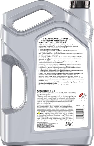 Miniatura 2 de Shell Rotella Aceite de motor diesel FE 10W-30, 1 galón (caja de 3)
