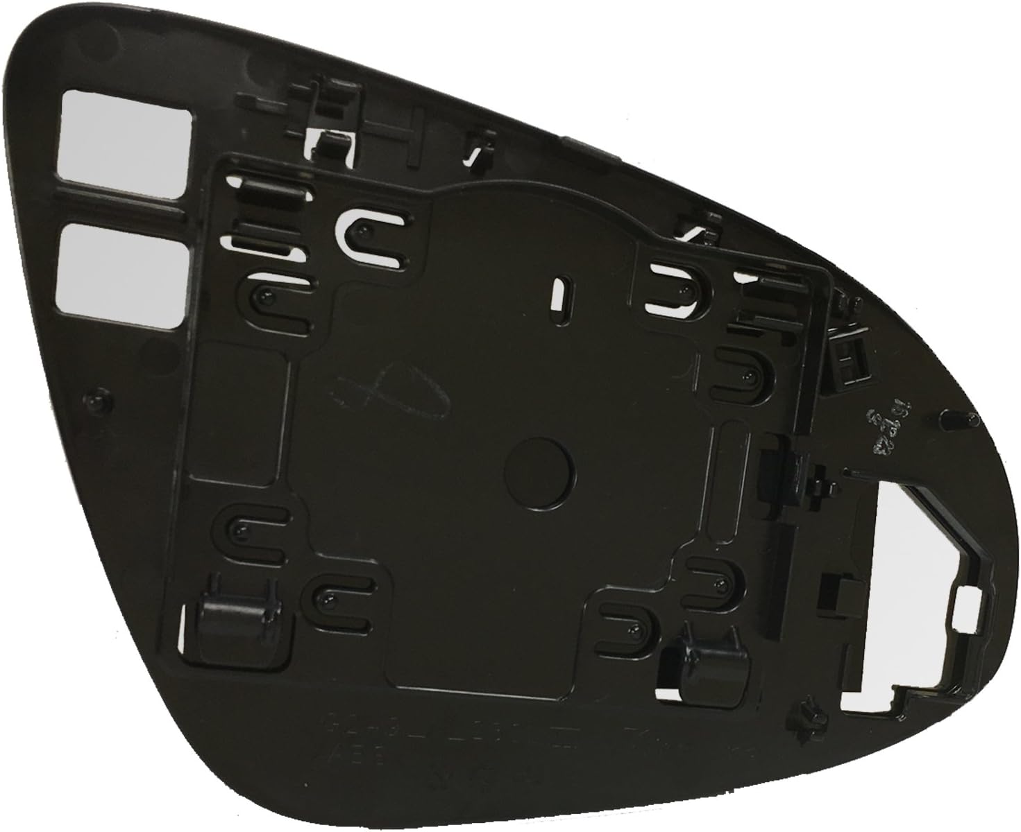 Fit System Driver Side Non-Heated Mirror Glass w/Backing Plate, Toyota Camry Sedan, 4 9/16" x 6 3/4" x 8" (for OE Square Mount, w/o Blind Spot)