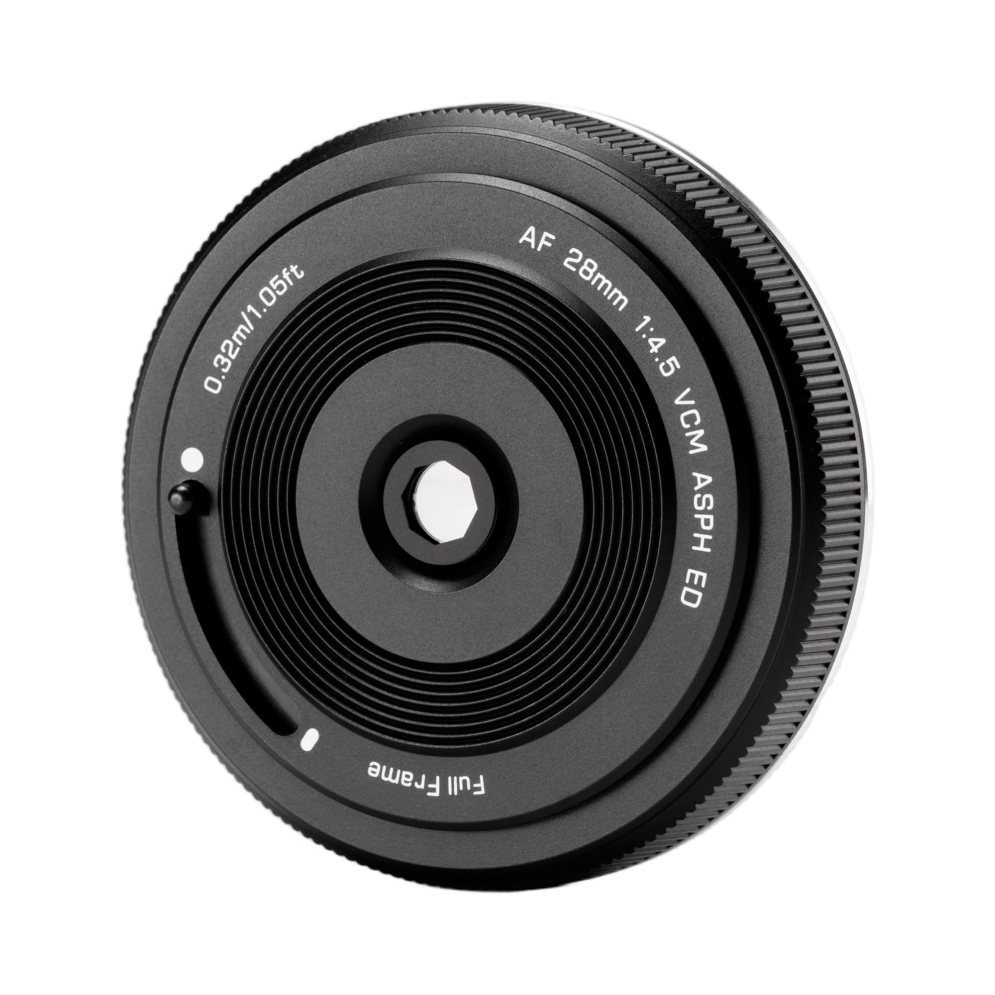 VILTROX 28mm f4.5 Pancake Obiettivo, Obiettivo Autofocus Full Frame per Attacco L, Compatibile con LUMIX S5Ⅱ S5 S1R S9 S1 Leica SL2 SL3 Sigma FPL BF