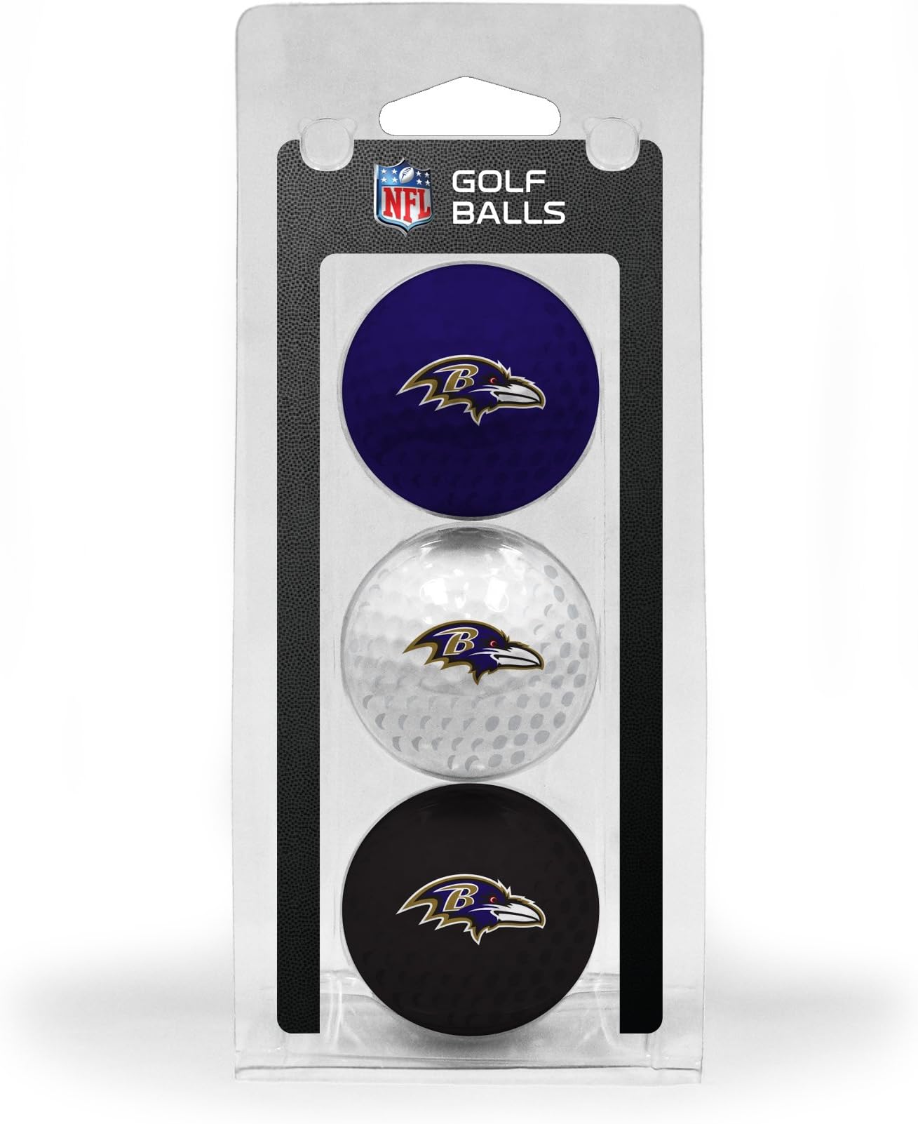 NFL Baltimore Ravens 3-Pack Golf Balls