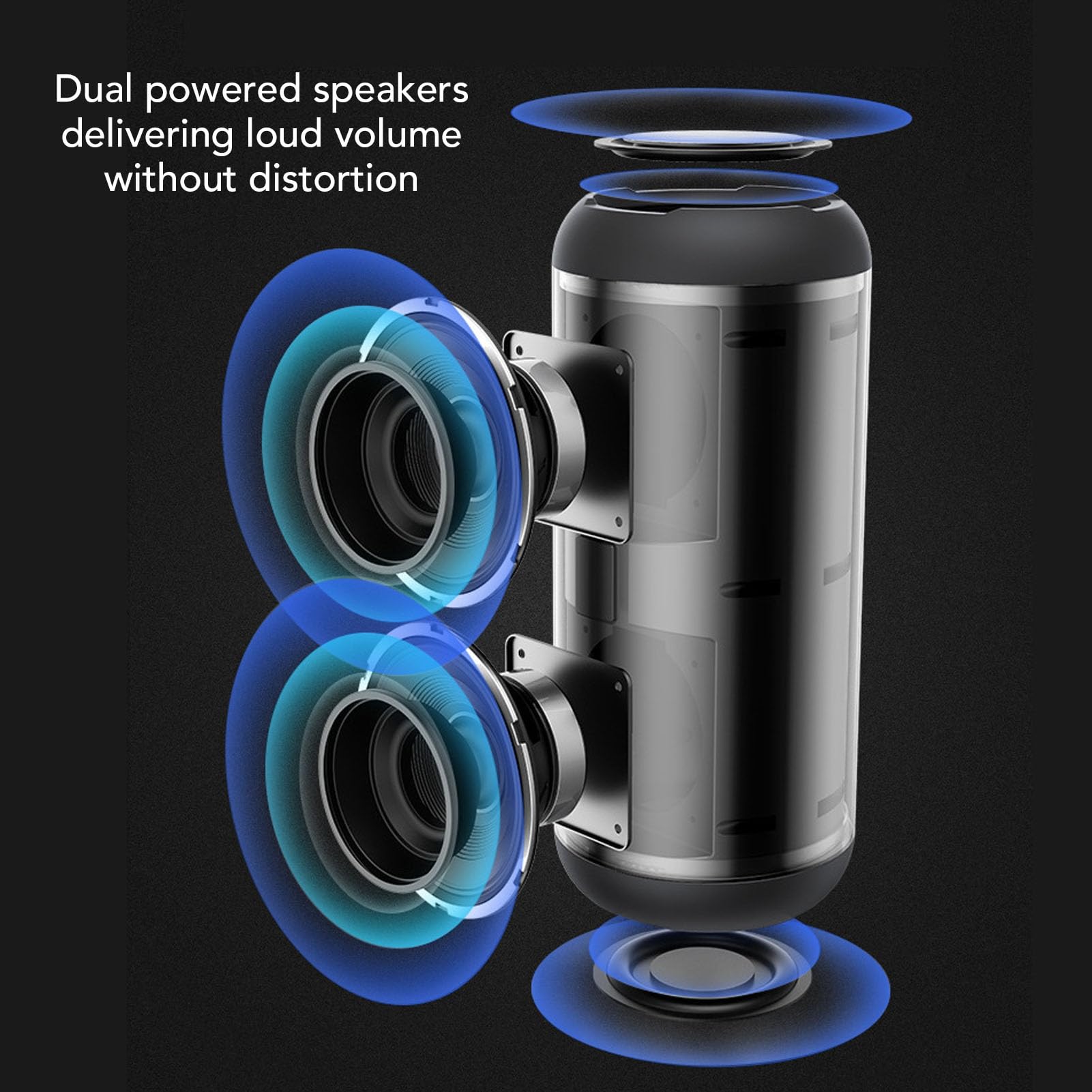 Casse Bluetooth Portatile 30W Impermeabile IP6 12 Ore di