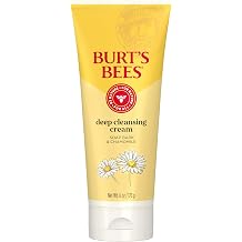 Burt's Bees Soap Bark and Chamomile Deep Cleansing Cream, 6 Oz (Package May Vary)