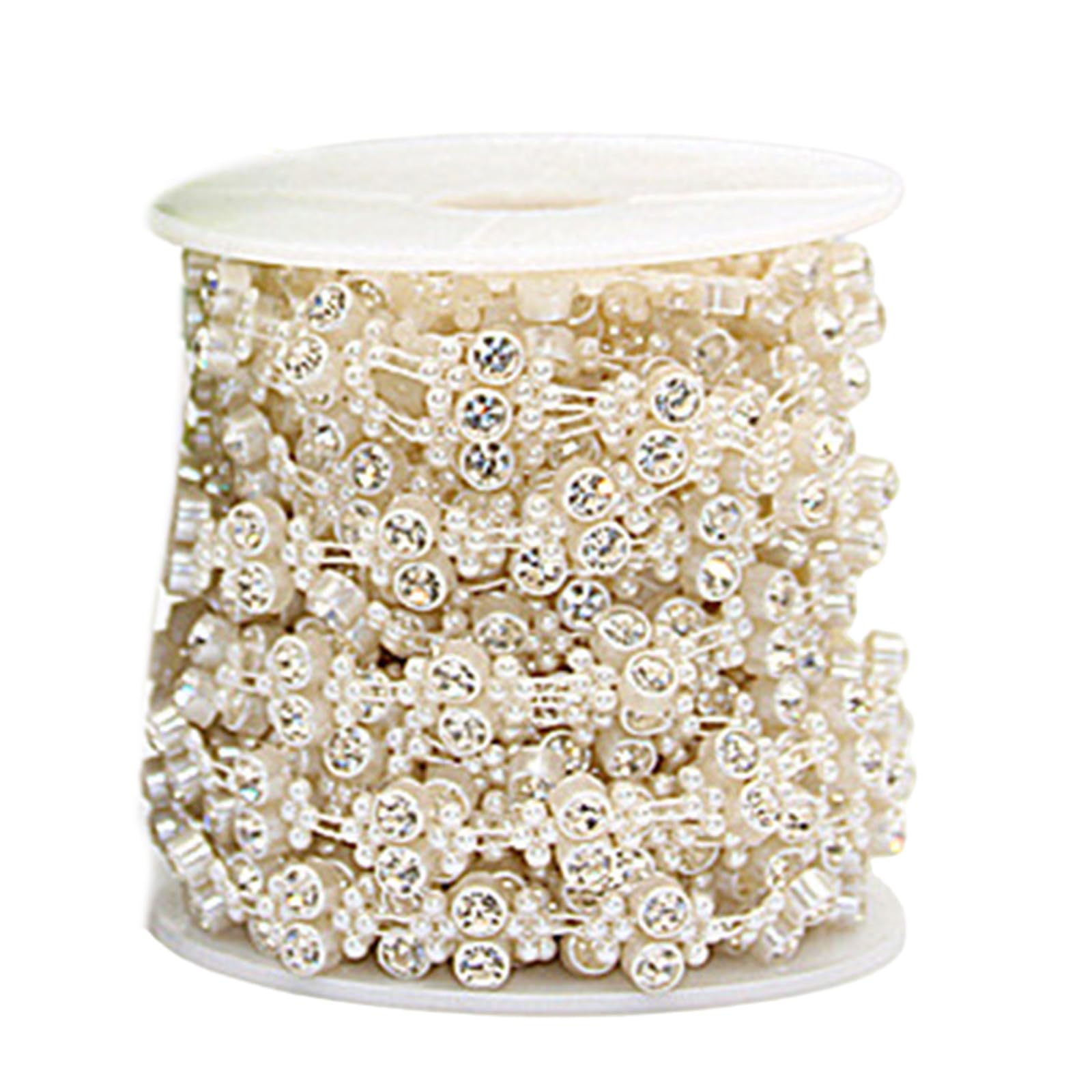 Buxuaaaa Aa094 Pearls Beads String Chain Garland Artificial Pearls Beads Chain Garland String For Party Wedding Home Decoration Imitation Bead