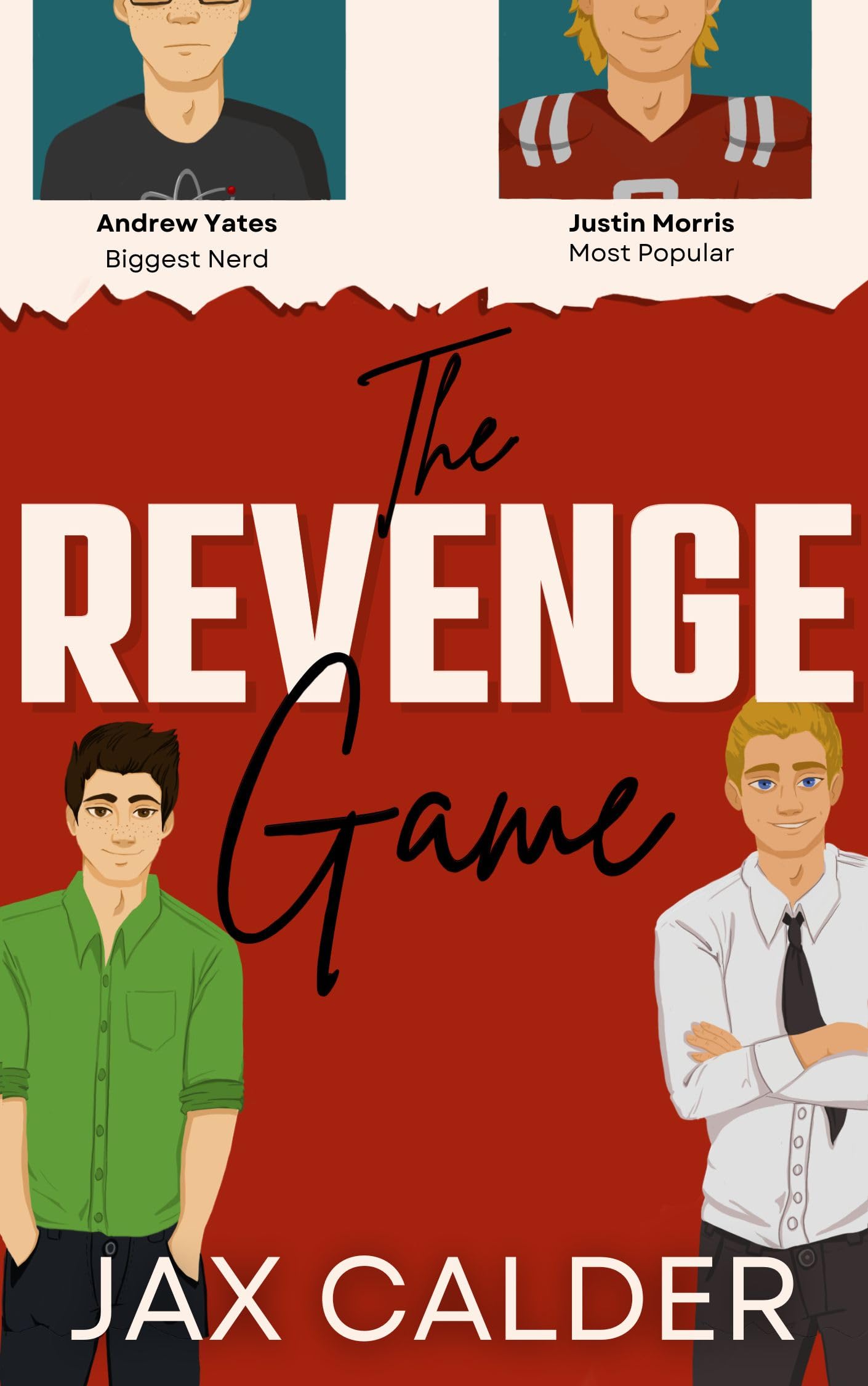 The Revenge Game: An MM Enemies to Lovers Romantic Comedy (The Revenge Club Book 1)