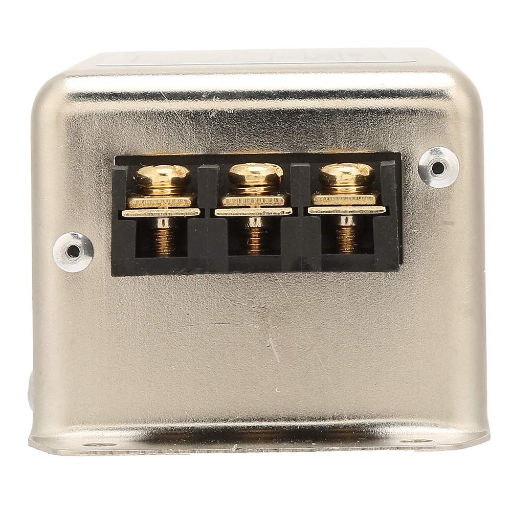 Filtre Secteur 220V,Netzfilter 230V,Filtre Antiparasite,Emi Filter 115V250V 10A 5060Hz Single Dual Pole Monophasé Power Line Emi Filter Terminal